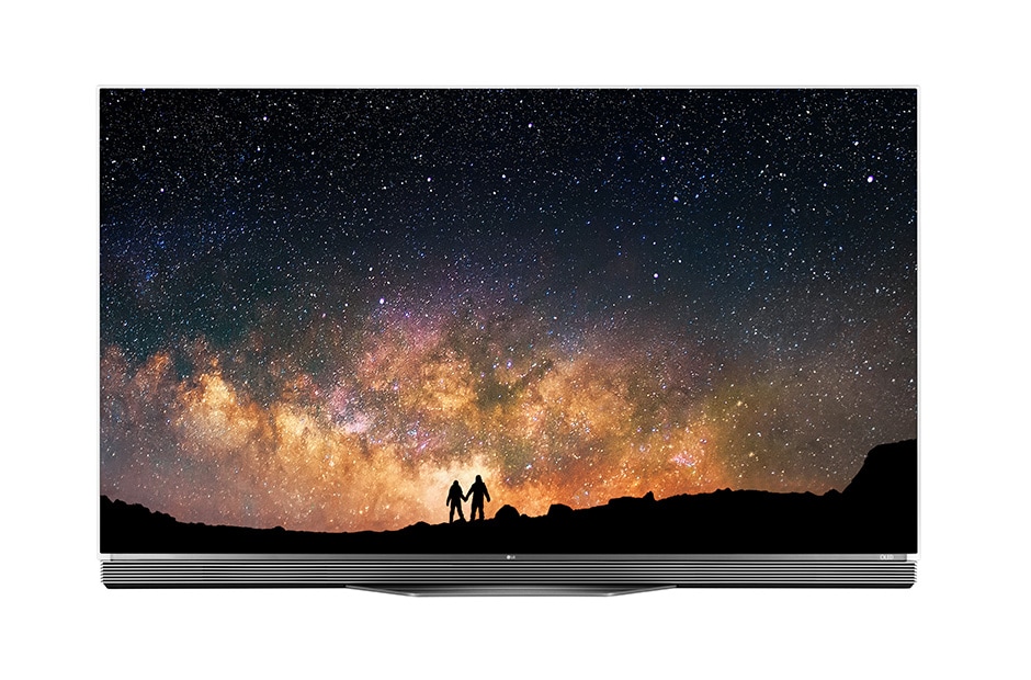 LG 55'' (139cm) Class | OLED Ultra HD TV | Picture on Glass | OLED HDR PRO | Contraste Infini | Couleurs Riches | SoundBar Stand | Son signé Harman/Kardon, OLED55E6V